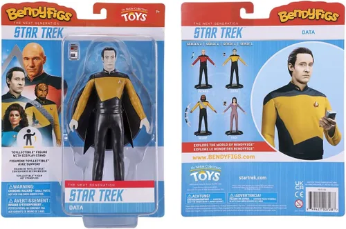Vista 8 de BendyFigs Datos de Star Trek de la colección Noble