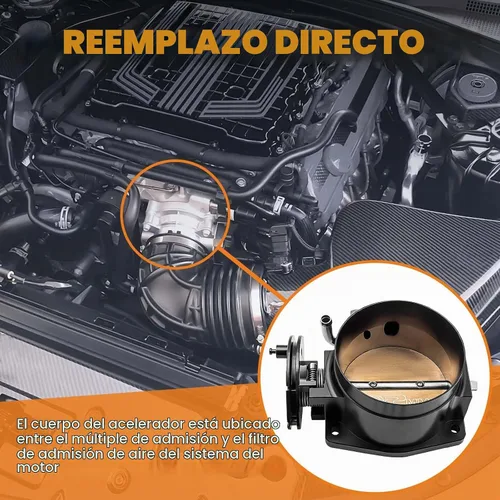 Vista 4 de maXpeedingrods Cuerpo del acelerador de 92 mm para LSX LS1 LS2 LS3 LS6 LS7 para GM Gen III