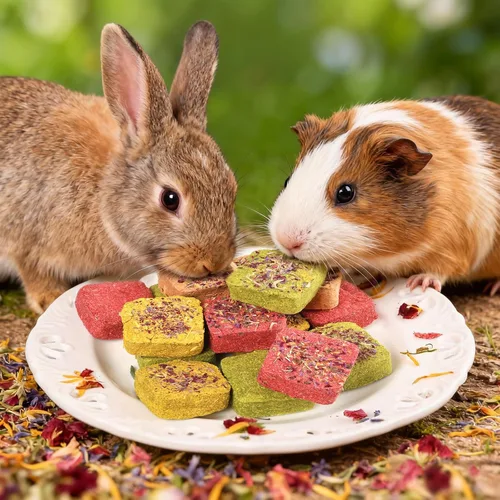 Vista 7 de Abizoo Bloques masticables de conejo de varios sabores para apretar