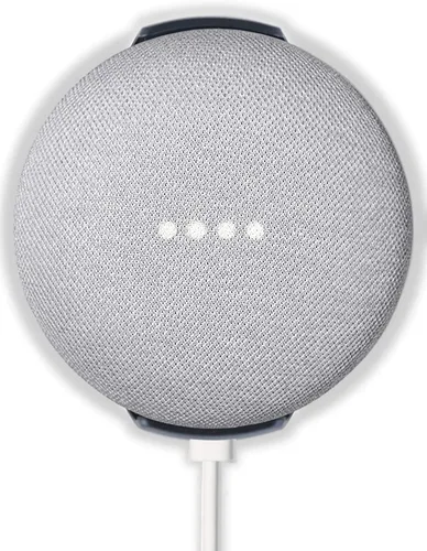 Vista 3 de Mount Plus SB-58B - Soporte de montaje en pared para gabinete de techo para Google Nest Home Mini Gen 1, Gen 2, accesorios de altavoces redondos