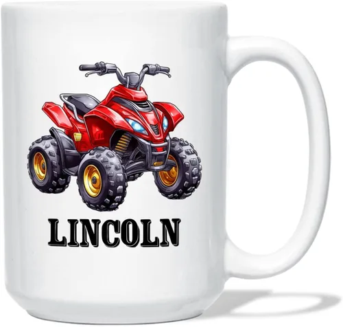 Vista 19 de Taza de café de avión personalizada con nombre de los niños, taza de café de avión personalizada de 11 onzas y 15 onzas, taza de cerámica blanca