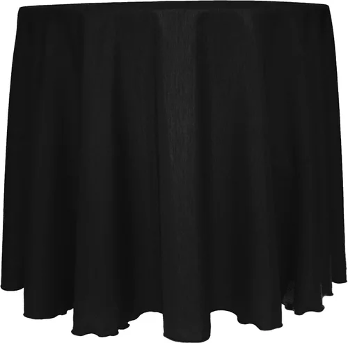 Vista 12 de Mantel reversible de satén Shantung de Ultimate Textile Majestic 96" redondo, Satin, Paquete de 2