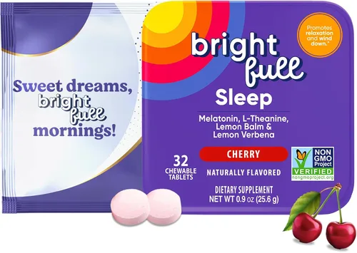Vista 9 de Suplemento natural para dormir con melatonina, ashwagandha, bálsamo de limón y L-teanina, apoyo para dormir sin medicamentos, sueño reparador