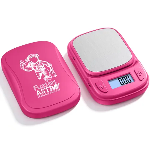 Vista 9 de Fuzion Digital Pocket Gram Scale 500g x 0.01g, Mini Jewelry Scale ASTRO-500