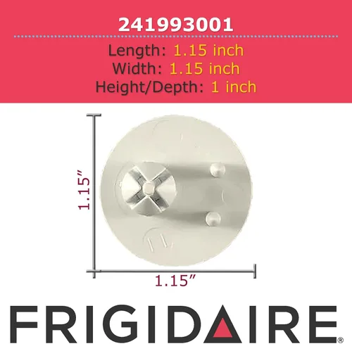Vista 3 de GENUINE Frigidaire 241993001 Cubierta de soporte