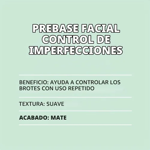 Vista 4 de e.l.f. Imprimación facial para control de imperfecciones, base de maquillaje calmante e hidratante para combatir imperfecciones, agarra