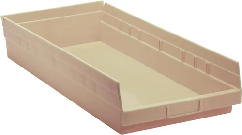 Vista 12 de Quantum qsb116bk Negro Economía Shelf Bin, 23 – 5/8" X 11 – 1/8" x 4" Tamaño (Pack de 6)