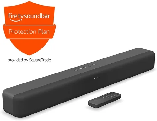 Vista 2 de Barra de sonido Amazon Fire TV con plan de protección de 2 años