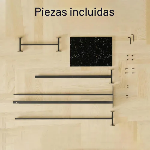 Vista 8 de JIAYUEJU Perchero resistente independiente, perchero de metal con base de mármol, árbol de esquina para entrada, pasillo, dormitorio, oficina, hotel