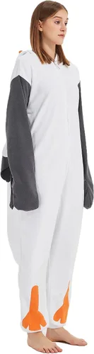 Vista 6 de III HHONS Animal Onesie Adult Women Men Halloween Pajamas Costume Cosplay Sleepwear Onesies
