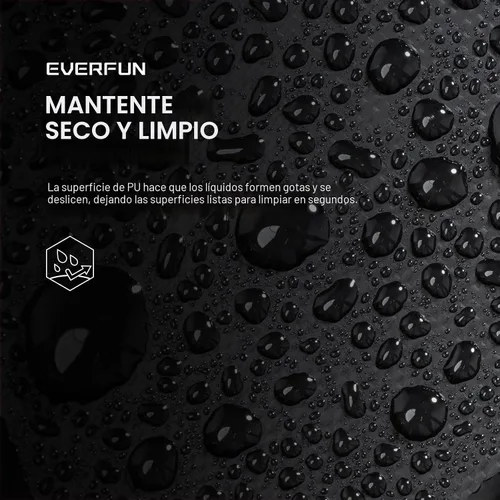 Vista 5 de EVERFUN Pequeña bolsa más fresca 24 latas doble cubierta impermeable Negro