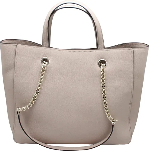 Vista 2 de Kate Spae New York Infinite - Bolsa grande con triple compartimento, color beige cálido, Negro