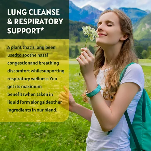 Vista 5 de GORNVB Paquete de 2 gotas de gordolobo para pulmones – Limpieza de pulmones y apoyo respiratorio, potente extracto de hoja de gordolobo 4 en 1