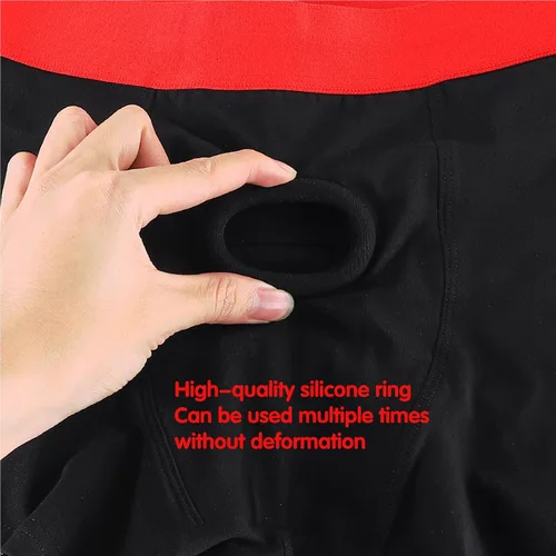 Vista 4 de Tazerdine Ropa interior con arnés con correa, bragas, ropa interior sin tirantes para hombres y mujeres