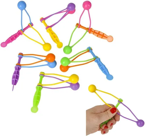 Vista 4 de Rhode Island Novelty Mini clackers de 4 pulgadas, una docena, clacker, fabricante de ruido, a partir de 3 años, variedad de colores brillantes