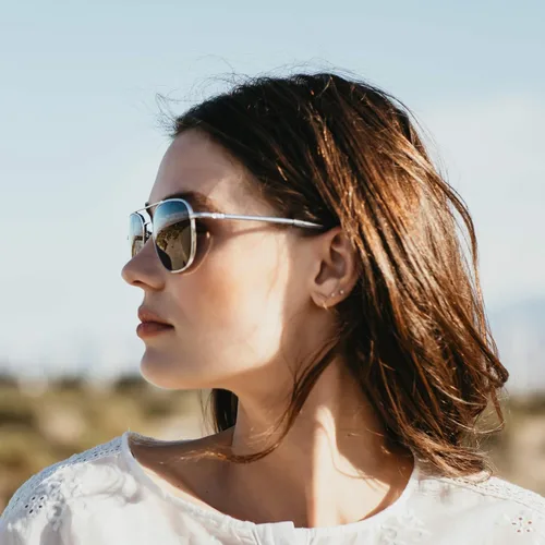 Vista 60 de AO Americal Optical Original Pilot Glass Lenses Sunglasses SkyMaster Glass Lenses Polarized and Non-Polarized Available