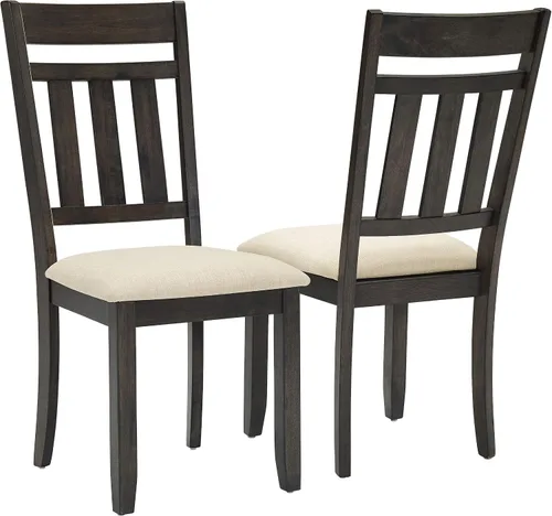 Vista 4 de Crosley Furniture Hayden - Sillas de comedor con respaldo de listones