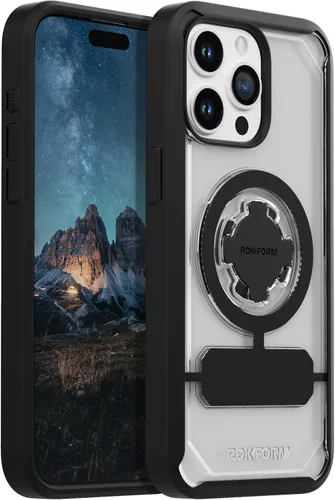 Vista 16 de Rokform - Funda para iPhone 14, Serie Rígida, Magnética Dual, Cubierta para iPhone con RokLock de Bloqueo Giratório, Equipo Protector para Apple