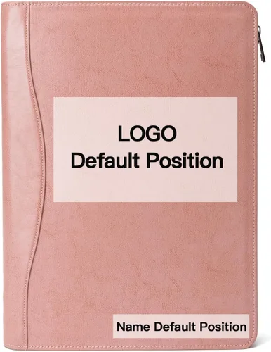 Vista 14 de Cartera personalizada de cuero vegano, tamaño legal de 8.5 x 14 pulgadas, soporte de bloc de notas personalizado para hombres y mujeres, organizador
