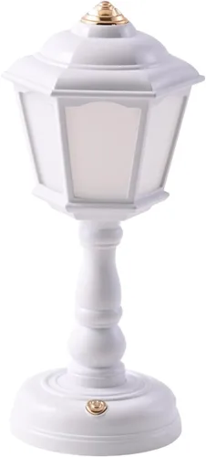 Vista 10 de Mini lámpara de escritorio vintage, lámpara de escritorio LED, lámpara de mesa regulable, lámpara de lectura con puerto de carga USB, control