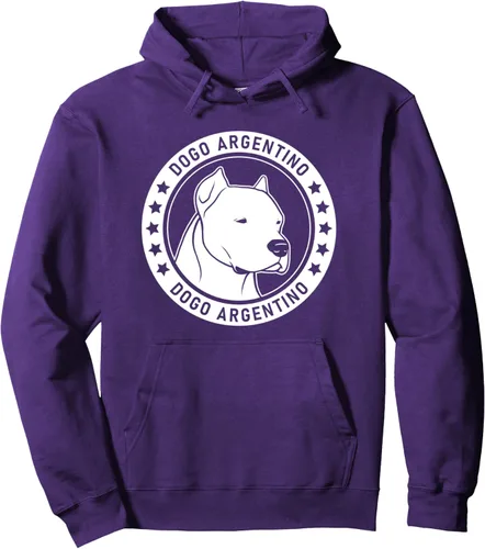 Vista 9 de Sudadera con capucha Dogo Argentino