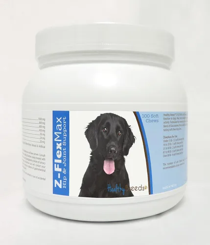 Vista 18 de Healthy Breeds Afghan Hound Z-Flex Max - Masticables suaves para cadera y articulaciones, 100