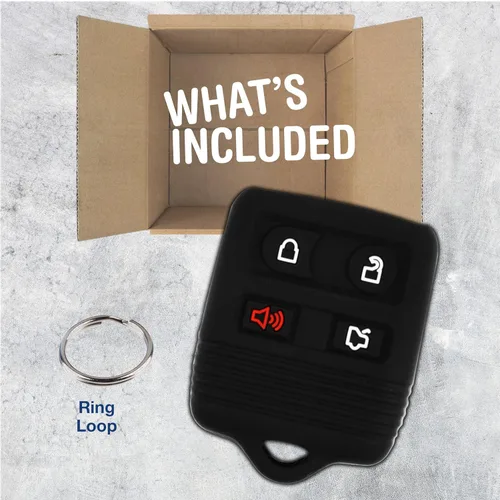 Vista 3 de KeylessOption Funda de Llave de Reemplazo para 2000 2001 2002 2003 2004 2005 2006 2007 2008 2009 2010 2011 2012 2013 2014 2015 2016 2017 2018 2019