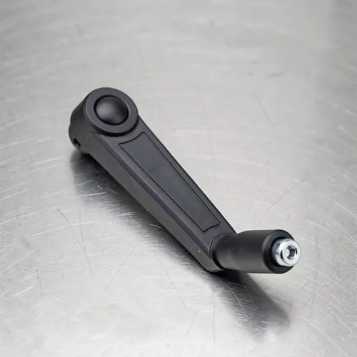 Vista 6 de Foldable Rocker Crank Handle for Milling Machine and Lathe, Black