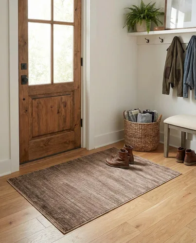 Vista 120 de Rugs.com Alfombra de la colección Finsbury, alfombra mediana gris de 2 x 3 pies, perfecta para salas de estar, comedores grandes, planos abiertos