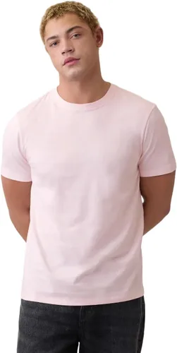 Vista 71 de Camiseta de cuello redondo Gap para hombre, mangas cortas, estilo casual Negro