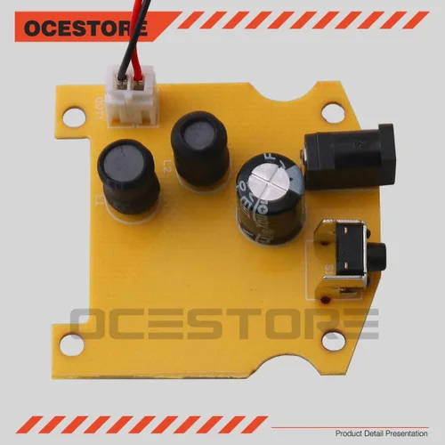 Vista 4 de OCESTORE Paquete de 2 DC 3.7V-12V D20mm 113KHz ultrasónico Mist Maker atomización Maker módulo DIY humidificador con módulo PCB