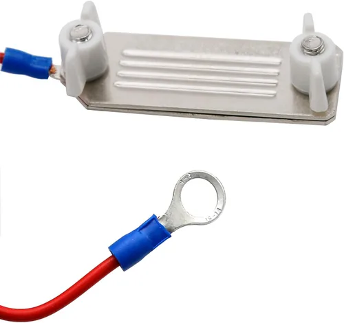 Vista 6 de Paquete de 2 conectores eléctricos de cinta de cerca, conector Polytape a Polytape para Energizer, con cable de 35.4 in (a energizador)