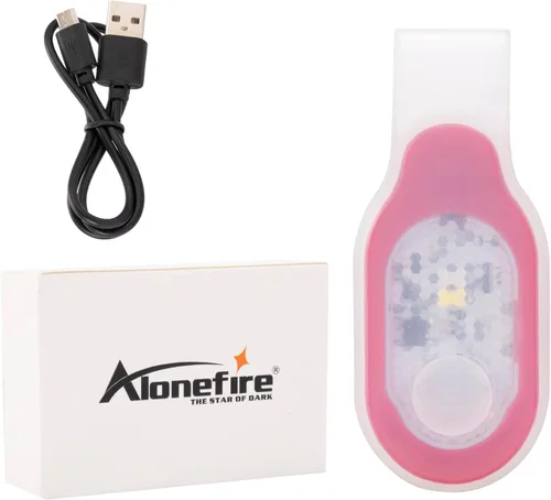 Vista 7 de ALONEFIRE PL500 - Luz con clip para insignia de enfermera, accesorios de linterna USB recargable magnética para enfermería, 3 modos, luces