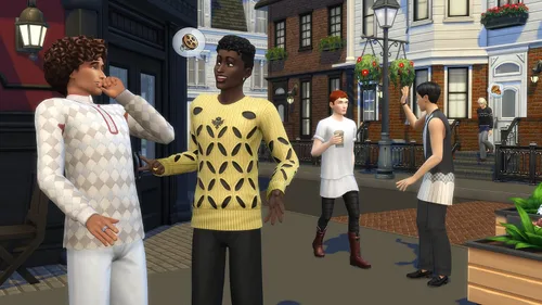 Vista 3 de Los Sims 4 - Kit de ropa masculina moderna - Origin PC Código de juego en línea