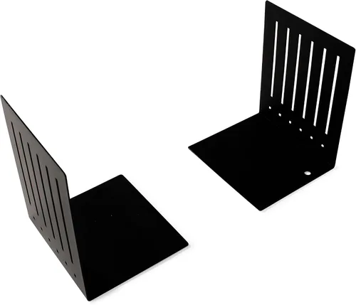 Vista 7 de Spectrum Diversified Sujetalibros rectangulares, grande, negro