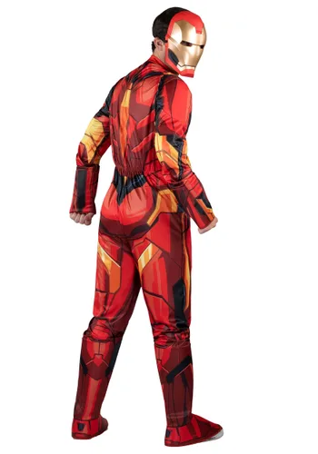 Vista 3 de Disfraz de Iron Man de Marvel para Hombre Multicolor