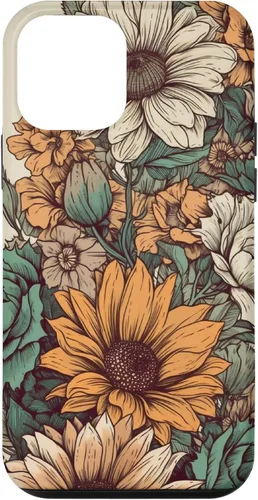 Vista 16 de Western Boho Leopard Sunflowers Cactus Funda Rodeo Cowgirl para iPhone 17