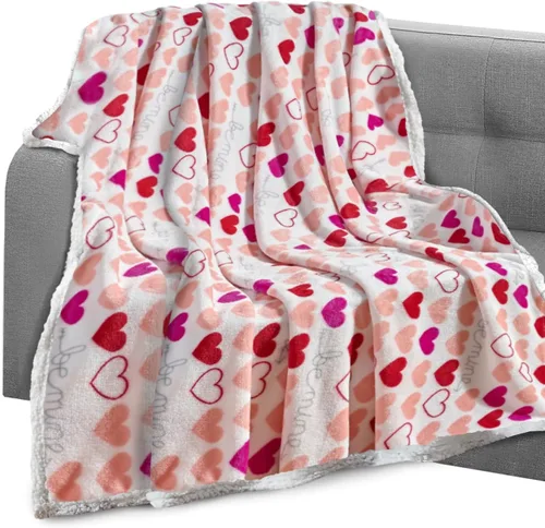 Vista 55 de Elegant Comfort Manta, Manta Reversible de Franela Sherpa, Ultra-Suave, Mullida, Acogedora y Afelpada - Manta Decorativa Ligera para Todas las Gris