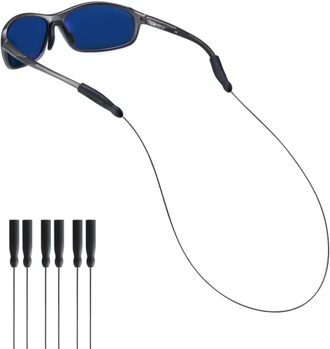 Vista 13 de Correa para Gafas - Correa para Gafas de Sol, Correas para Gafas Sin Cable de Cola, Cordón para Anteojos, Sujetadores de Gafas Alrededor del Cuello
