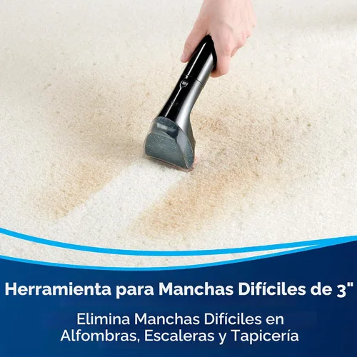 Vista 7 de BISSELL ProHeat 2X Revolution Pet - Aspiradora vertical de tamaño completo para alfombras