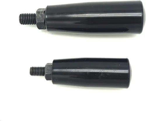 Vista 6 de Mango giratorio de nailon con tornillo de rosca macho M8 M10, parte plegable, mango giratorio, perilla de plástico para máquina de molienda de torno
