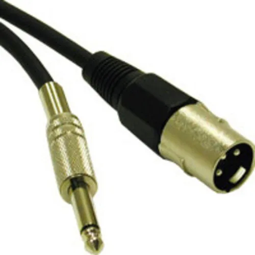 Vista 42 de C2G 40063 Pro-Audio - Cable de audio (macho de 1/4 a macho de 1/4 pulgadas, 1.5 ft), color negro