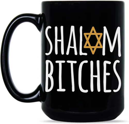Vista 4 de We Got Good Shalom Bitches - Taza de café de Shalom