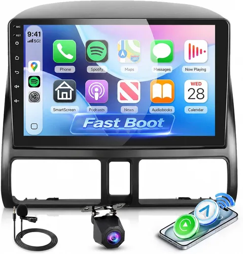 Vista 9 de Estéreo de coche WiFi 5G para Honda CRV 2002-2006 Radio de coche