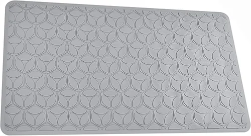 Vista 8 de Alfombra antideslizante para bañera Alfombra de baño de goma real para bañera y ducha Alfombra de baño para seguridad diaria Alfombra de baño