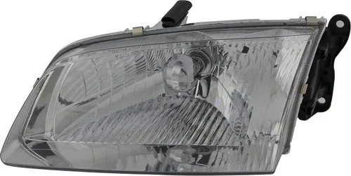 Vista 7 de Para Mazda 626 Faros Lámparas Set 2000 2001 2002 Halógeno Conductor y Pasajero Lado