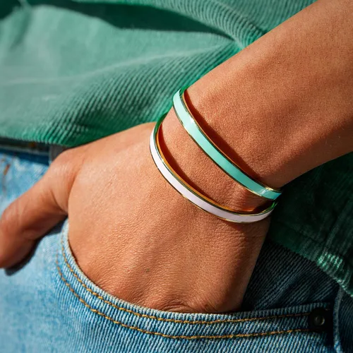 Vista 4 de STORYJEWELLERY Pulsera My Badass Friend Gang, pulsera Badass Bestie, pulsera de la amistad, pulsera a juego para mejor amiga, pulseras de amistad