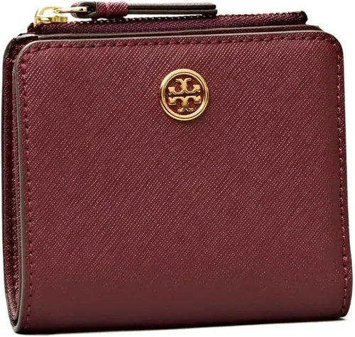 Vista 2 de Tory Burch Mini billetera Robinson, Puertolatón enrollado, Cartera