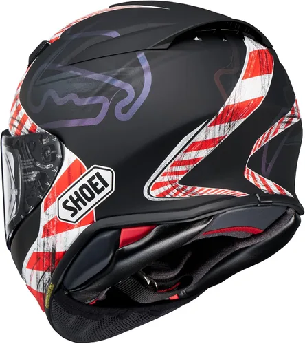 Vista 4 de Shoei RF-1400 Knee Down Full Face Motorcycle Helmet