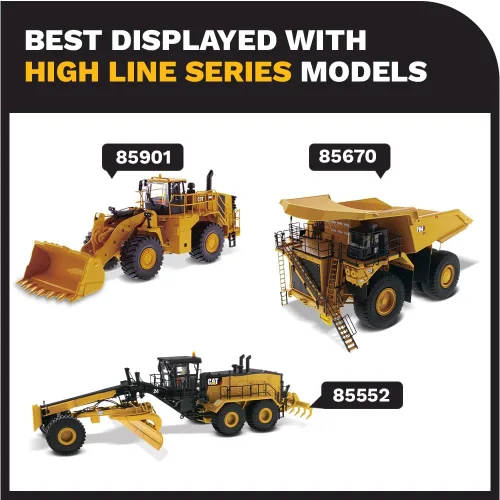 Vista 7 de Diecast Masters 1:50 Caterpillar 988K Cargadora de ruedas con garra - Serie High Line 85917